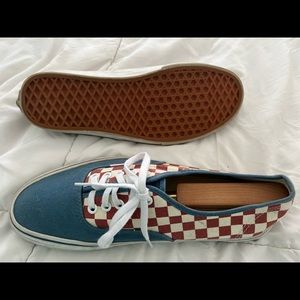 Vans Blue/Red Check 50th Anniversary 10